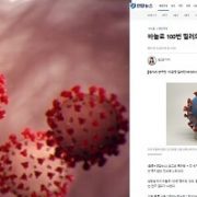 [피치원뷰]한국 언론이 ‘코로나,바늘로 100번찔러도 안죽어”집단오보낸 사연