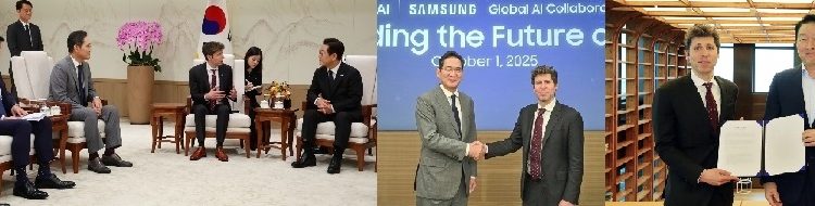 정부 AI광폭행보,삼성·SK·오픈AI,삼각동맹,AI선박·드론,생태계바꿀 게임체인저