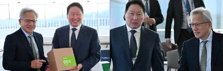 최태원·젠슨황,실리콘밸리 치맥회동,HBM4 밀약?,한경 단독보도