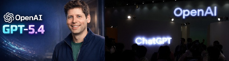 오픈AI,‘GPT-5.4’공개,‘AI가 계획하고 직접 짠다’…’전문가수준’