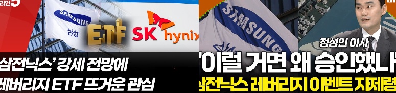 [피치원뷰]주식시장 초토화주범 삼전닉스 레버리지,F4회의통해 대수술 착수
