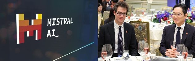 삼성전자,‘유럽 오픈AI’ 미스트랄에 수천억투자,반도체용 AI  공동개발